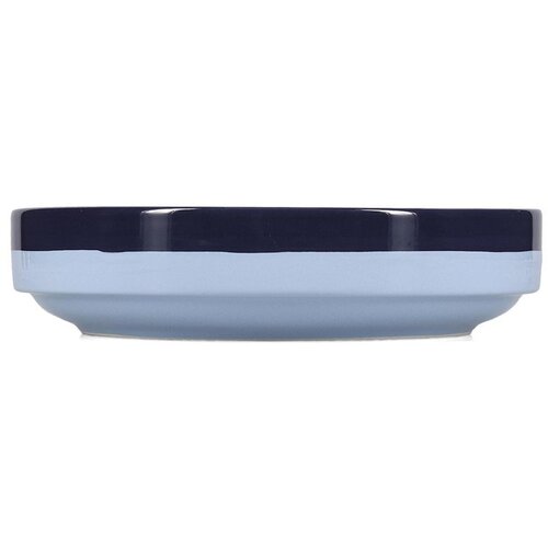 ONA Plavi dubok tanjur od kamenine &amp;oslash; 21 cm Duo &amp;ndash; Slike