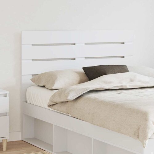 vidaXL uzglavlje s uzglavljem bijelo 120 cm konstruirano drvo Cene