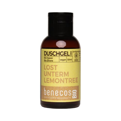 Benecos benecosBIO gel za prhanje &amp;quot;Lost unterm Lemontree&amp;quot; - 50 ml Slike