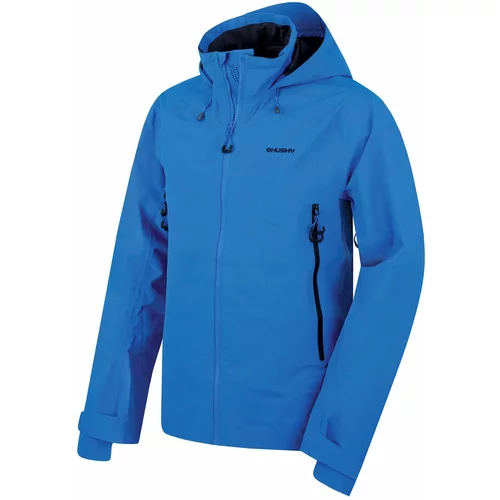 Husky Men's outdoor jacket Nakron M neon blue