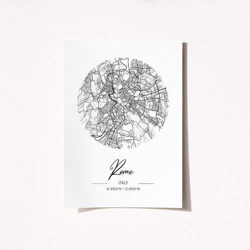 Wallity poster Italy-2067, 29,7x42 cm Cene