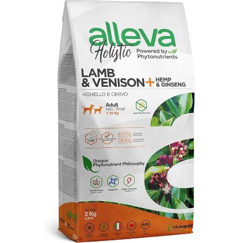 Alleva Holistic Jagnjetina Divljac Adult Mini 2kg Cene