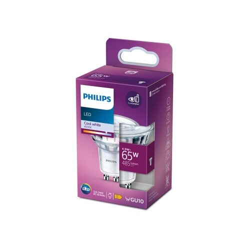 Philips LED sijalica classic 4.9w(65w) gu10 cw 36d rf nd 1pf/12, 929002981150 ( 19653 ) Cene