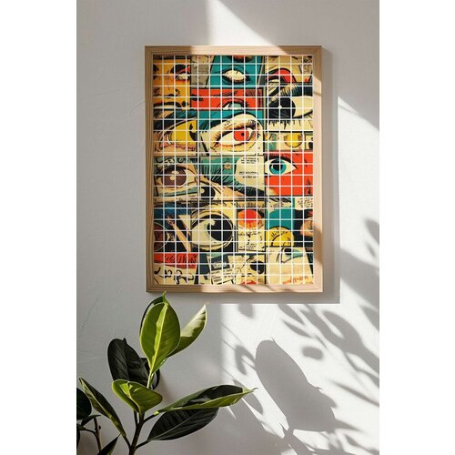 Wallity uramljena slika Popkare5, 33x48 cm Cene