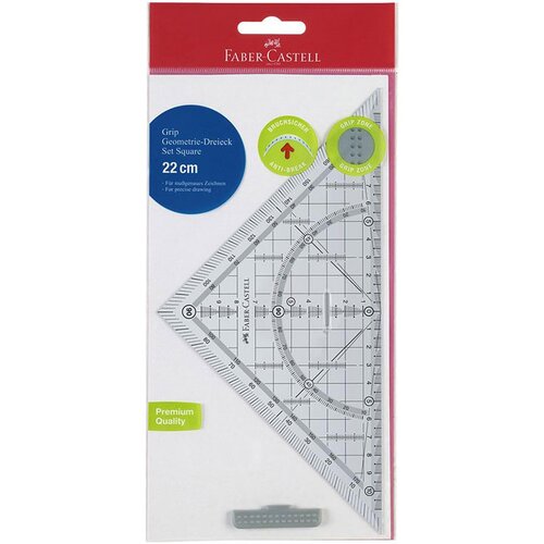 Faber-Castell Geotrikotnik Faber-Castell, 22 cm Cene