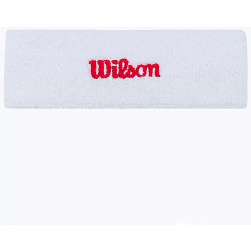 Wilson HEADBAND Traka za čelo, bijela, veličina