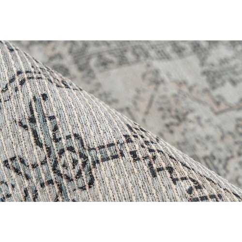 Kayoom VINTAGE PREPROGA 80/150 cm potiskano zelena, rjavosiva Slike