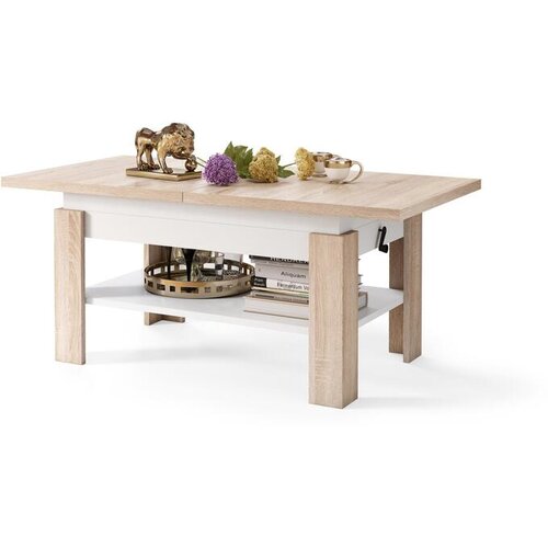 Wauhouse modularni sto rio sonoma hrast/bela Cene