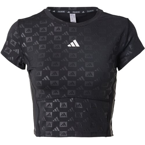 Adidas Tehnička sportska majica &amp;#039;HYGLM&amp;#039; crna / bijela Slike