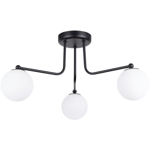 Nice Lamps Črna/bela stropna svetilka Beam – Cene