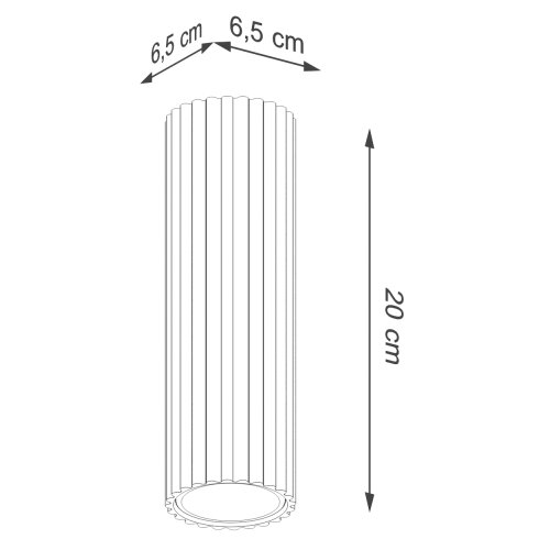  Brilagi - LED spot svetiljka CRESTO 1xGU10/10W/230V 20 cm bela Slike