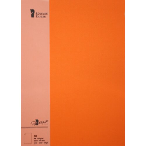Grupo A4 BARVNI PAPIR 10 ENOT ORANŽNA, (20861848) Slike