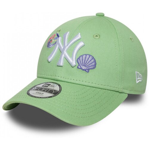 New Era Kape s &amp;scaron;iltom Child nautical icon 9forty neyyan Zelena Slike