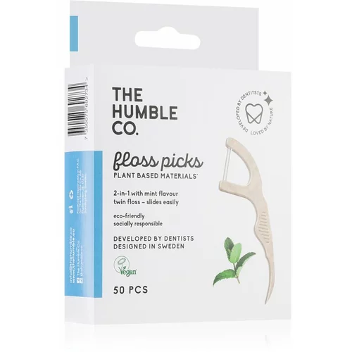 The Humble&Co Floss Picks zubne čačkalice Mint 50 kom