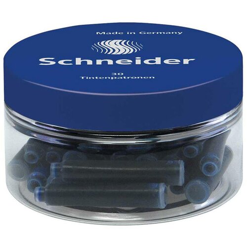 Schneider Črnilni vložek , moder, 30 kosov Slike