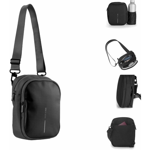 XD DESIGN boxy sling - unisex torbica preko ramena crna Slike