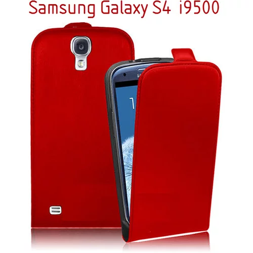  Preklopni etui / ovitek / zaščita za Samsung Galaxy S4 - rdeči