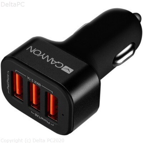 Canyon Universal 3xUSB car adapter CNE-CCA06B Slike