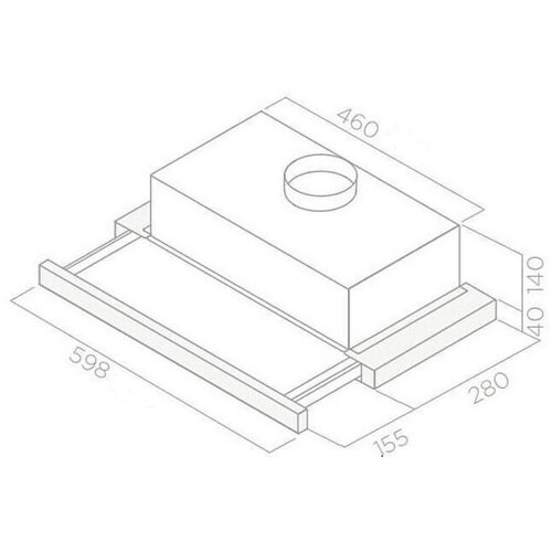 Turboair Aspirator ugrađen u TT14 LX/GRX/F/60 Cene