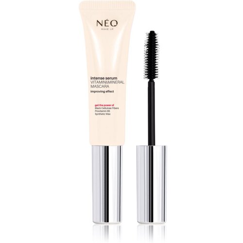 NEO MAKE UP Intense Serum Vitamin & Mineral Mascara hranilna maskara za spodbujanje rasti trepalnic odtenek Black 9 ml Cene