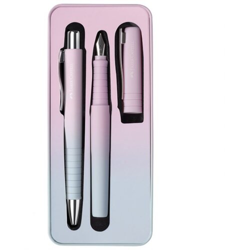  GARNITURA OLOVKA KEMIJSKA PLUS NALIVPERO POLY FLOW U MET.KUT. FABER CASTELL 241054 SVIJETLOPLAVA-SVIJETL Cene