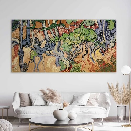  XXL slika - Vincent van Gogh &amp;ndash; Tree Roots 220x110 Slike