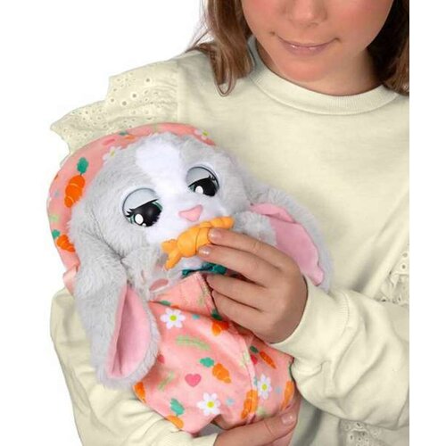 Interaktivna pli&amp;scaron;asta figura Baby Paws - Zajček Slike