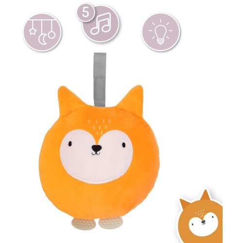 Momi LuLu mužička plišana igračka za bebe Orange Slike