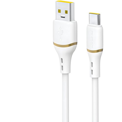  Kabel za polnjenje Dudao L25T USB - A / USB - C 5A 1m - Bela KP41410 Slike