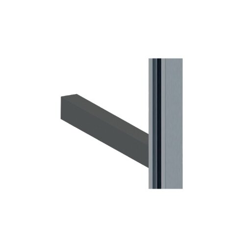 Stili horizontalni zidni konektor L-220mm Crna 09 ( 563-817 ) Slike