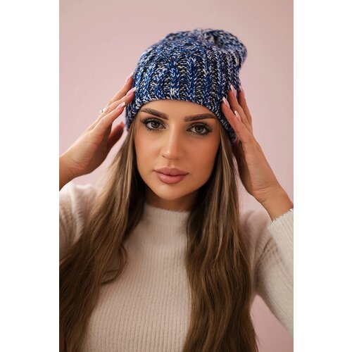 Kesi Cap with fleece Merry K225 mauve-blue Slike