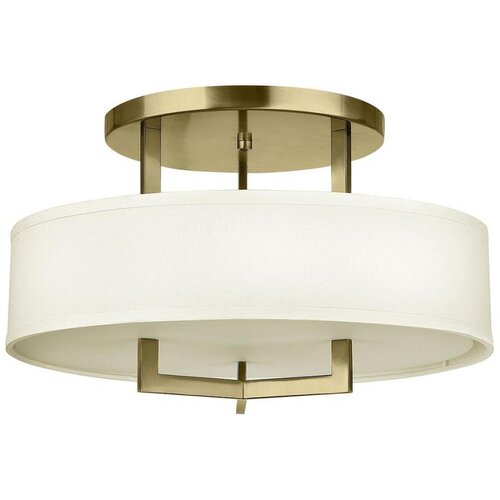  hinkley hk-hampton-sf-bb - plafonsko svetlo hampton 3xE27/60W/230V, prečnik 50,8 cm, zlatna Cene