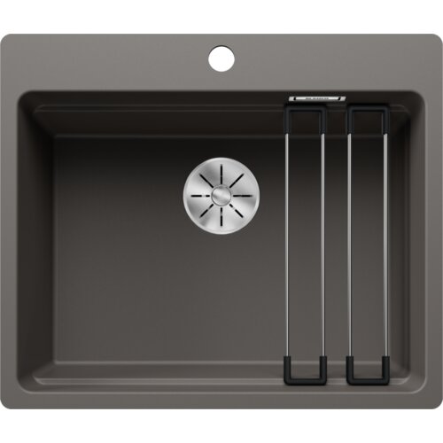 Blanco sudoper ETAGON 6-F InFino SILGRANIT pribor inox nosači, bez dalj.upr. - VULKAN SIVA Cene