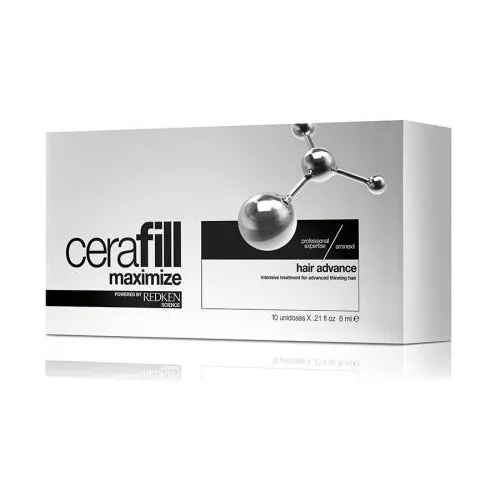 Redken Cerafill Maximize Hair Advance intenzivan tretman protiv stanjivanja kose 6x10 ml za ženske