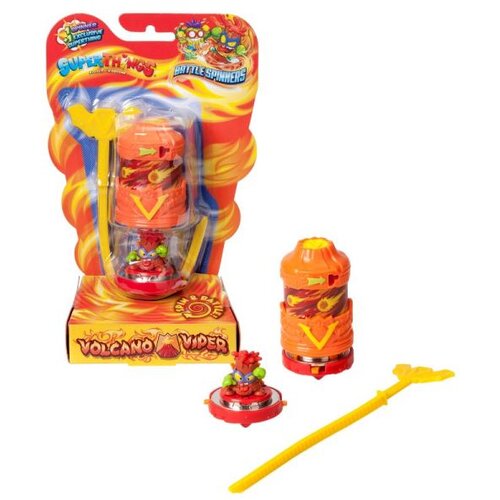 MAGICBOX SuperThings: Bojni žiroskop s figurico - Volcano Viper, dva tipa Cene