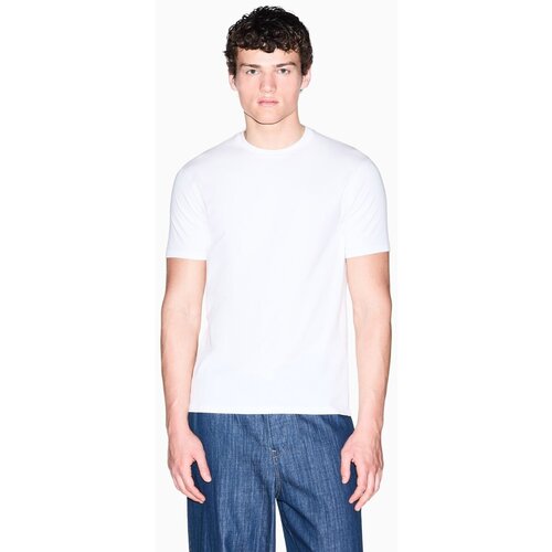 Armani Exchange Majice &amp;amp; Polo majice T-Shirt Bela Slike