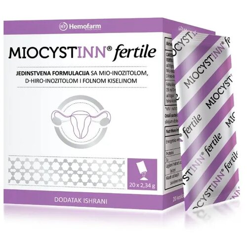 Hemofarm Miocystinn Fertile, 20 kesica Cene