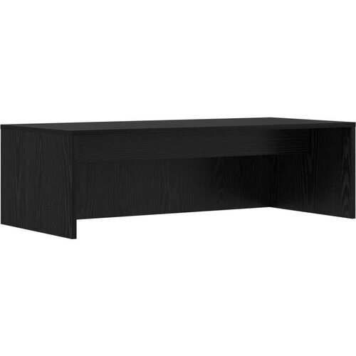  Stol za zid Zidne Crni hrast 100 x 45 x 30 cm Konstruirano drvo Slike
