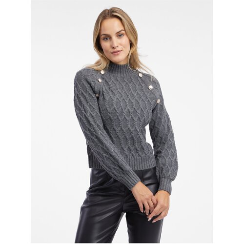 Orsay Women&amp;#039;s Grey Sweater - Women Slike