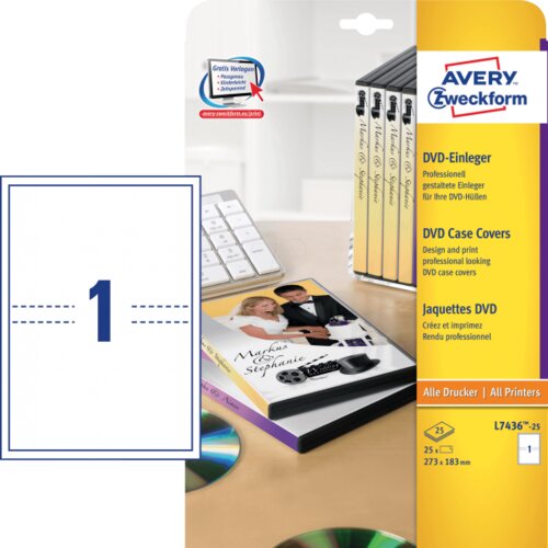 Avery Zweckform Vlagalniki za DVD &amp;scaron;katlice Slike