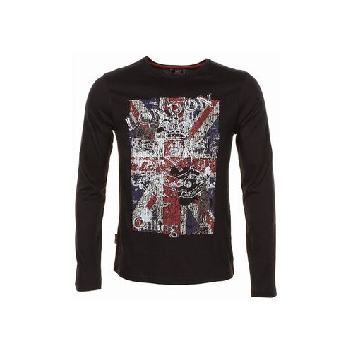 Harry Kayn Majice z dolgimi rokavi T-shirt manches longues garçon EGALANT Črna Cene