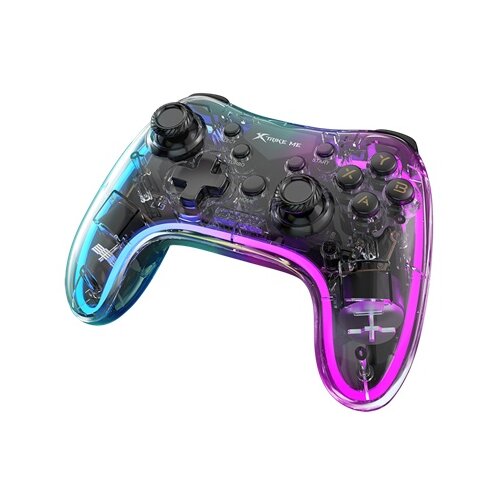 Gamepad WIRELESS XTRIKE GP52 TRANSPARENT Cene