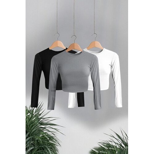 TRENDYOLMILLA Ženski set bluza Twoaw25Bz00300, Vi&scaron;ebojni Cene