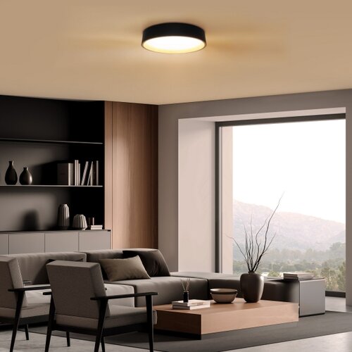 Solight WO8016 &amp;ndash; LARIOS LED stropno svetlo sa prigu&amp;scaron;ivačem, 48W/230V, &amp;Oslash;39 cm, crno, s daljinskim upravljačem Slike