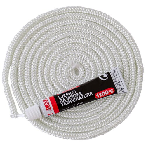 MM tesnilo za peči + lepilo (8 mm x 2,5 m, 17 ml) Cene