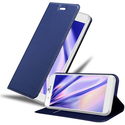 Cadorabo Ohišje, združljivo z Honor 6 PLUS v klasična temno modra - Zaščitni ovitek z magnetnim zapiranjem, stoječo funkcijo in režo za kartice, (20552317) Cene