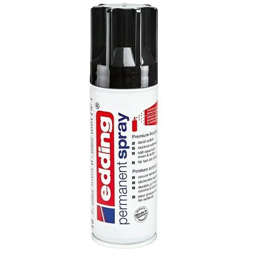 Edding Permanentni sprej (200 ml, intenzivno črne barve) Cene