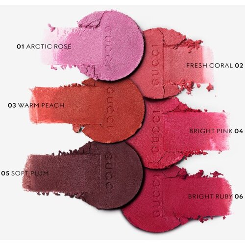 Gucci Beauty Glow Blush kompaktno rdečilo odtenek 02 Fresh Coral 5.5 g Slike