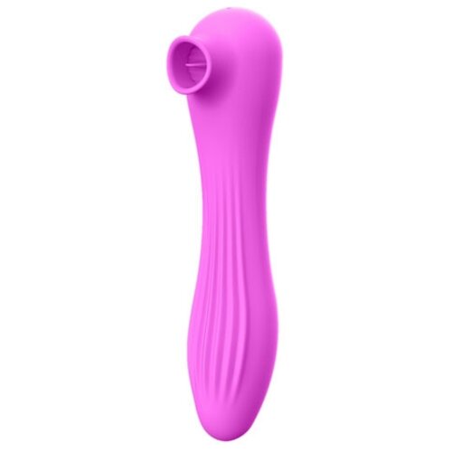  Cuilingus Klito stimulator, Funkcija grajanja, 18.5 cm, Roze Cene