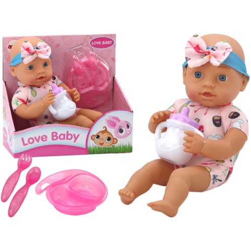  Lutka beba, odjeća s flamingima, traka za glavu, pribor za hranjenje Cijene